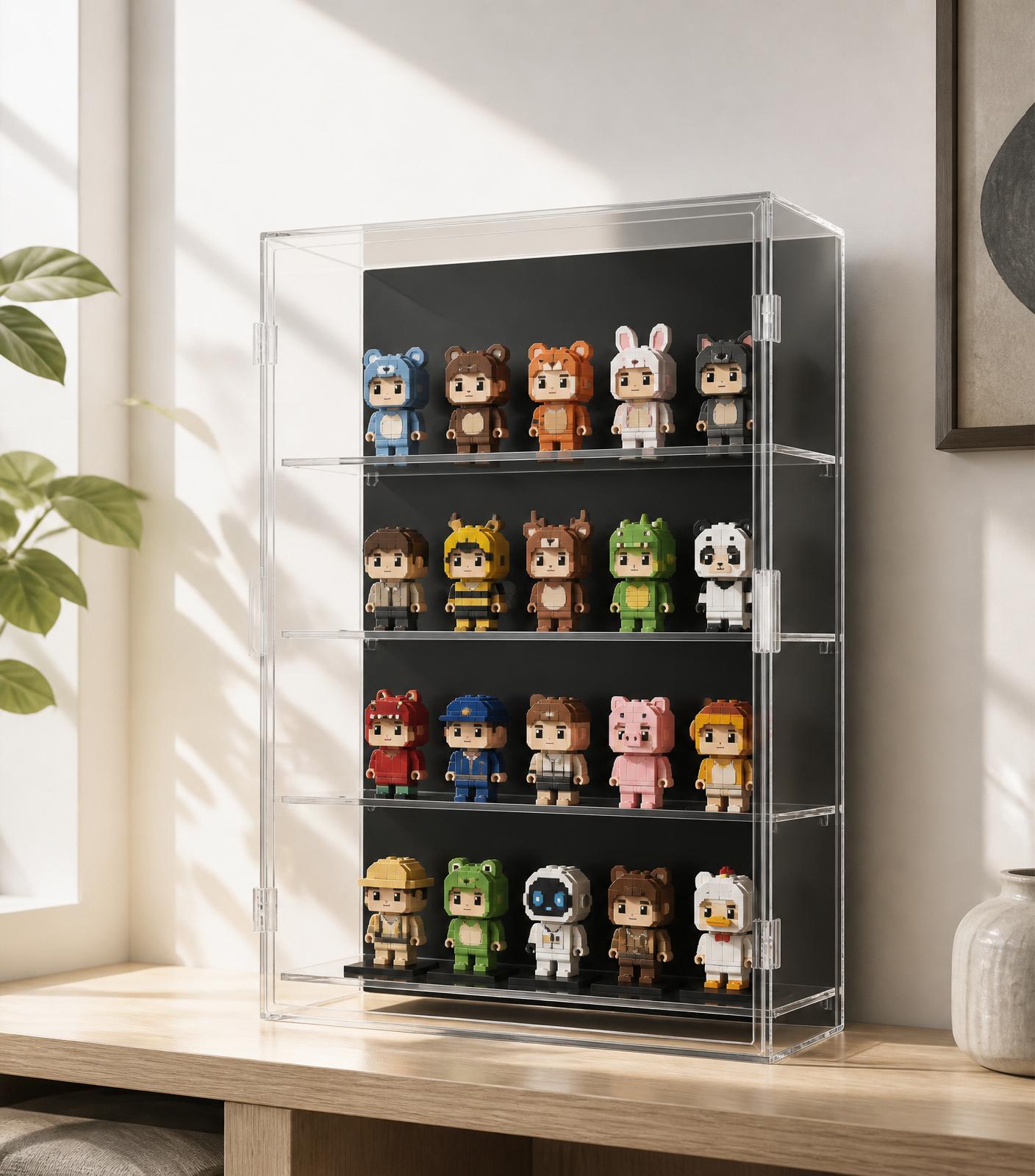 DISPLAYD case for 30 minifigures — main shot