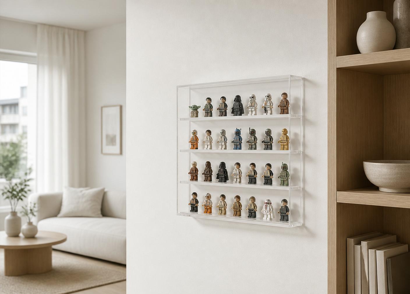DISPLAYD case mounted on a wall